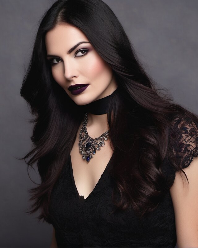 Raven — elegant goth